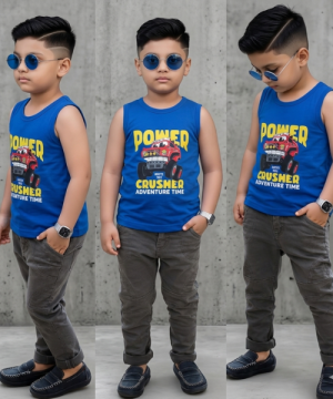 Sleevelss Tee ৫ পিছের কম্বো। - Image 4