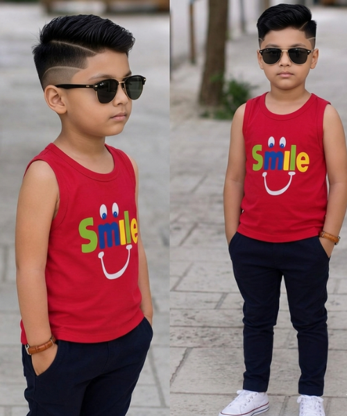 Sleevelss Tee ৫ পিছের কম্বো। - Image 6
