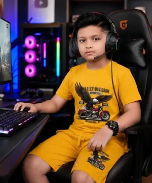 Boys T-shirt+Pant 3-Sets Combo - Image 3