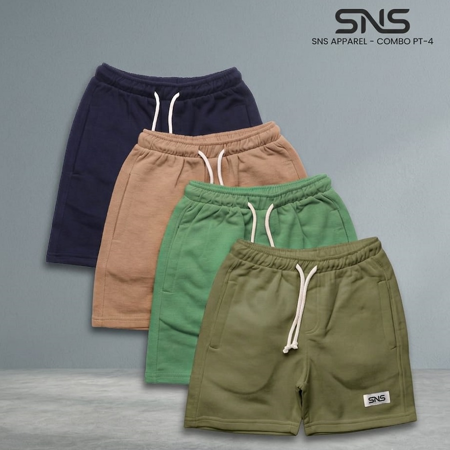 Boys short pant 4 pc combo