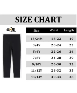 Girls Leggings 5 Pcs Combo - Image 6