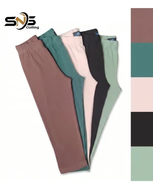 Girls Leggings 5 Pcs Combo